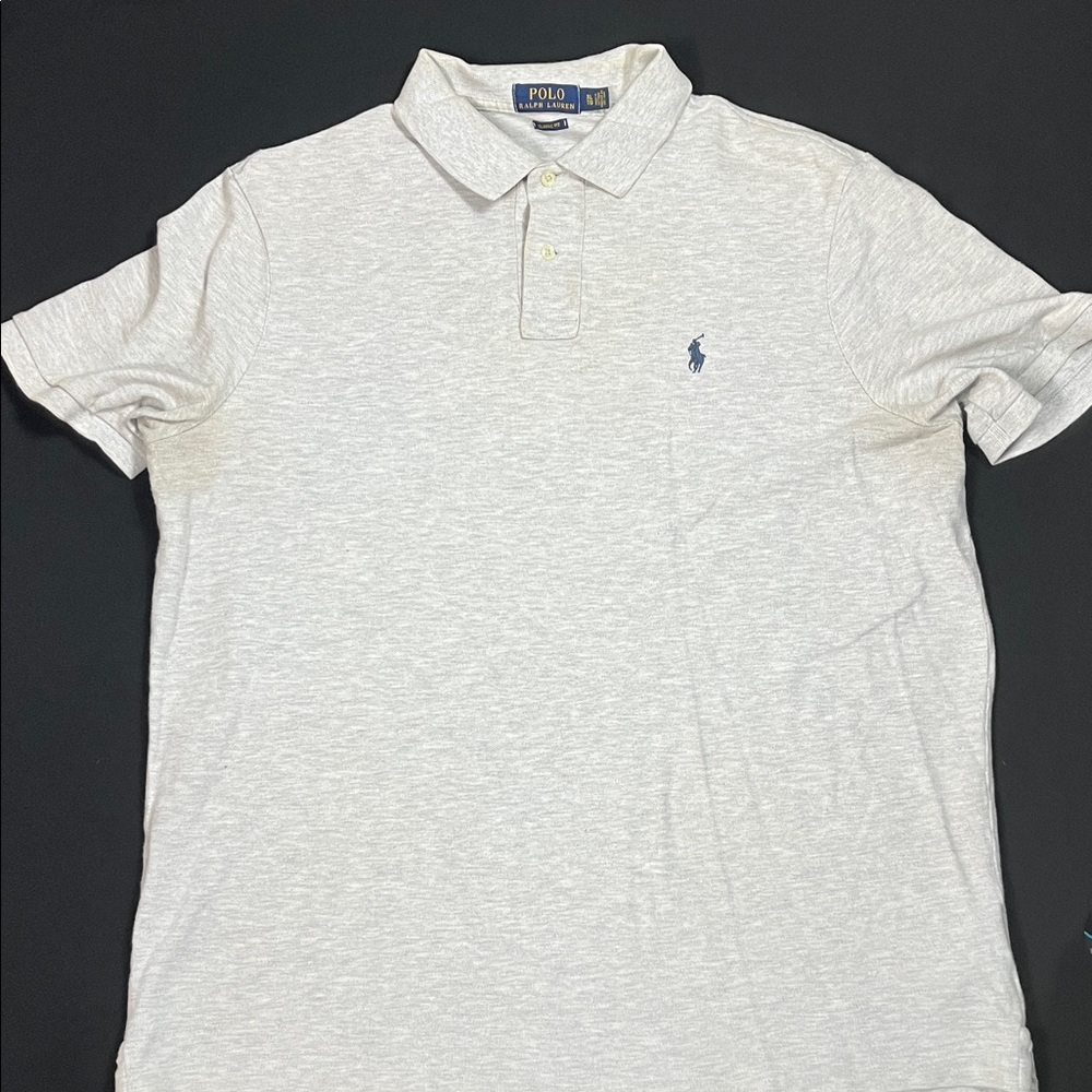 Polo by Ralph Lauren Men's Heather Gray Polo Shirt